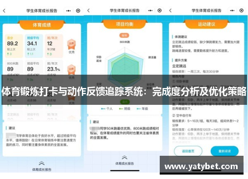 体育锻炼打卡与动作反馈追踪系统：完成度分析及优化策略